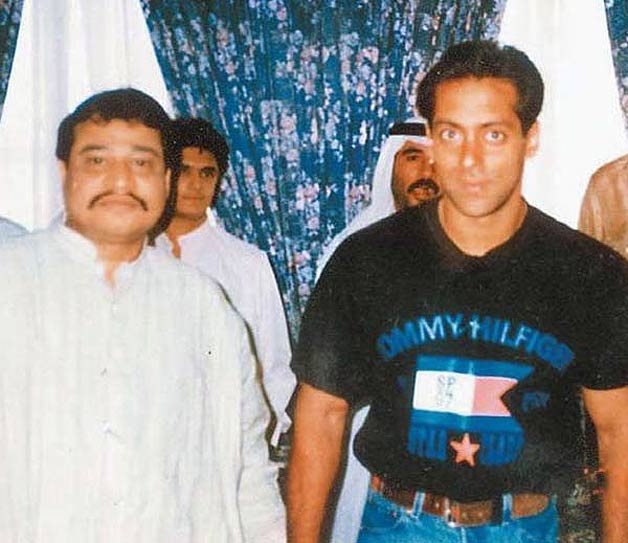 Salman Khan with Dawood Ibrahim