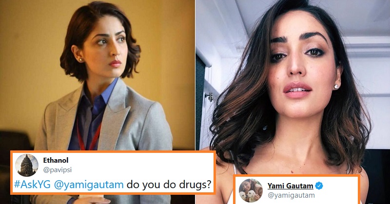 Yami Gautam reply twitter user