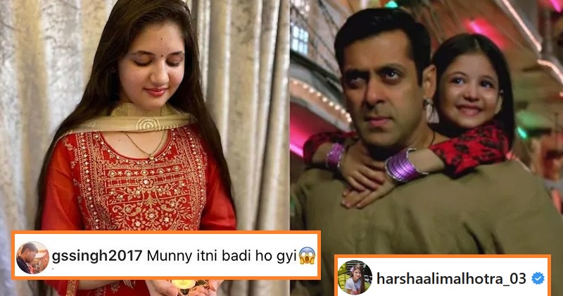 Harshaali Malhotra reply trolls