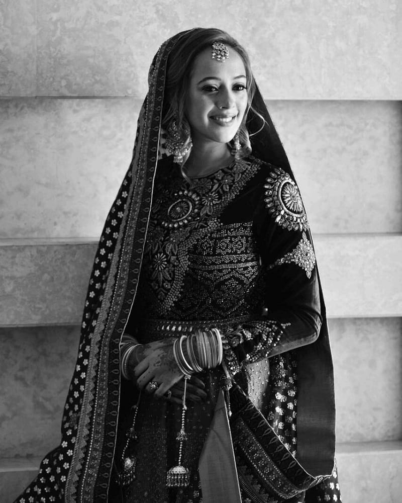 Hazel Keech marriage photos