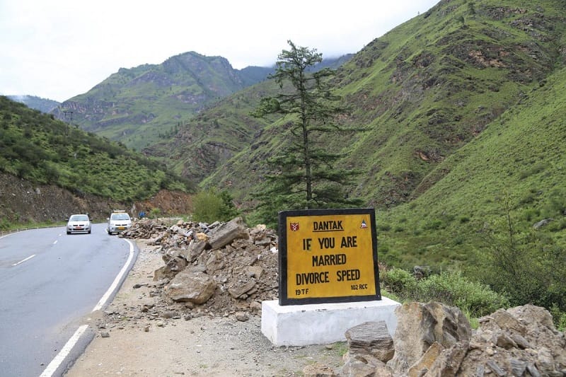 bhutan roads