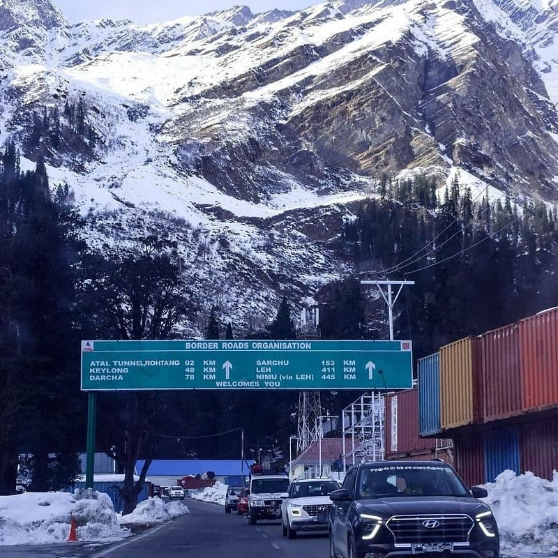 Atal Tunnel Rohtang Manali