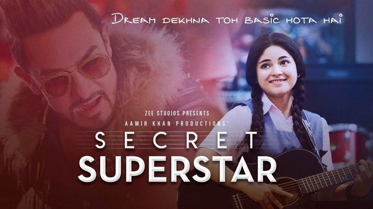 Movies produced by Aamir Khan- Secret Superstar