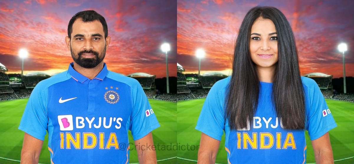mohammed_shami- Cricketers Female Version