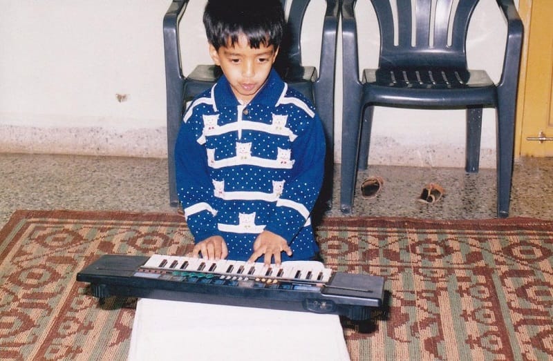 Yashraj Mukhate Childhood Picture