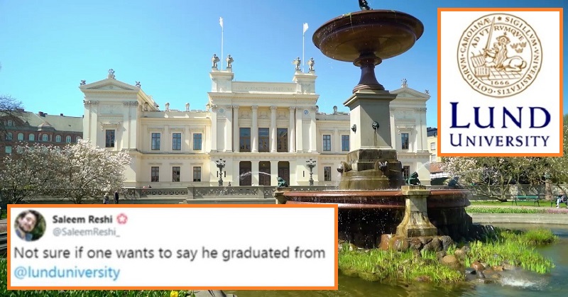 Lund University trolled