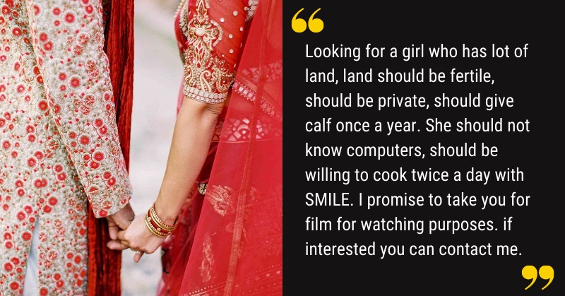 Weirdest Shaadi Profiles