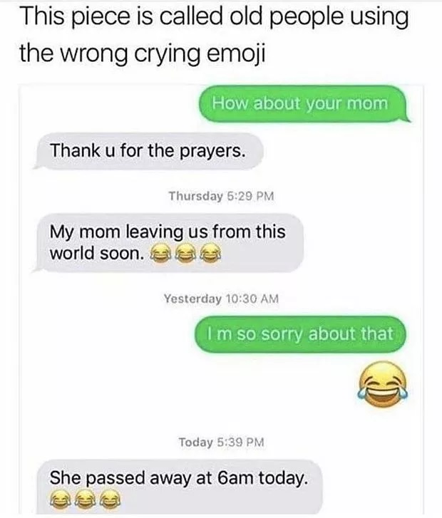 Wrong Emojis sent without knowing the meaning