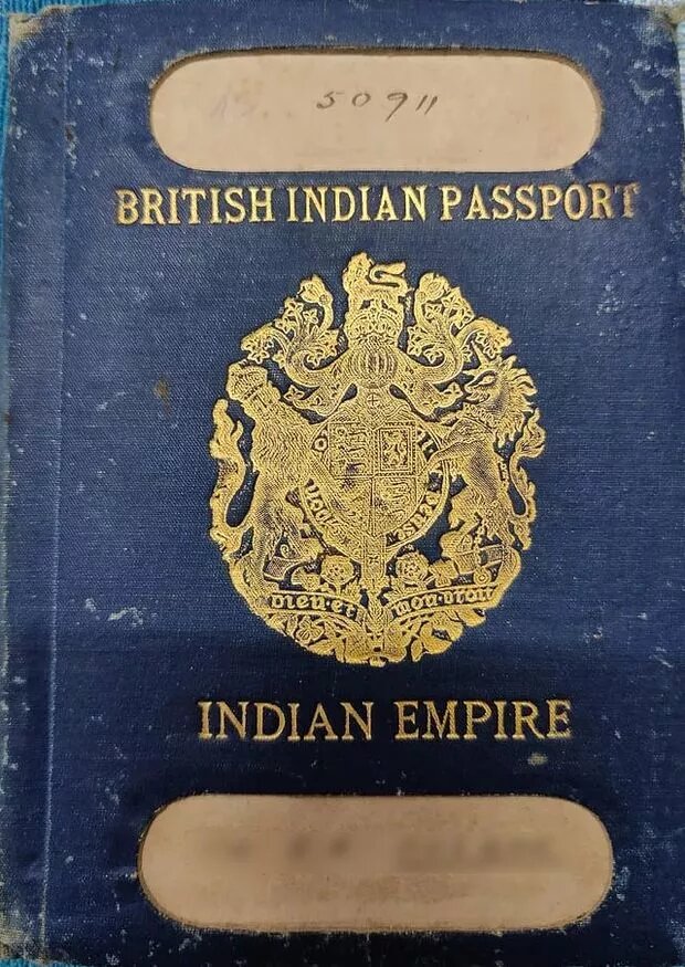 British Indian Passport