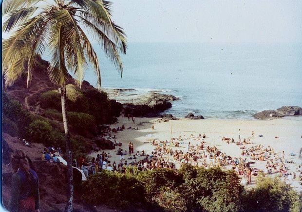 Anjuna Beach, Goa, 1976