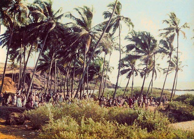 Anjuna Beach in 1970