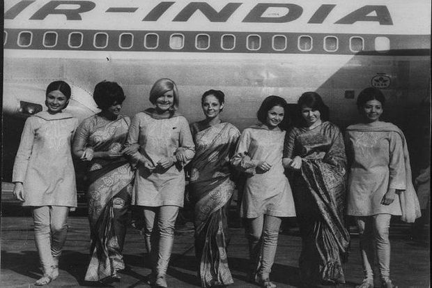 Indian Air Hostesses From The 60s And 70s