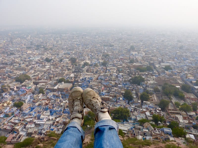 Jodhpur city top view
