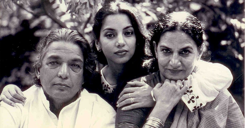 Kaifi Azmi Wife and Shabana Azmi