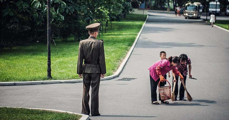 North Korea Illegal photos