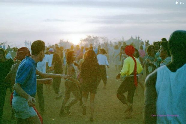 party on top of Chapora Fort