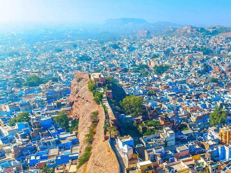 why jodhpur is called blue city