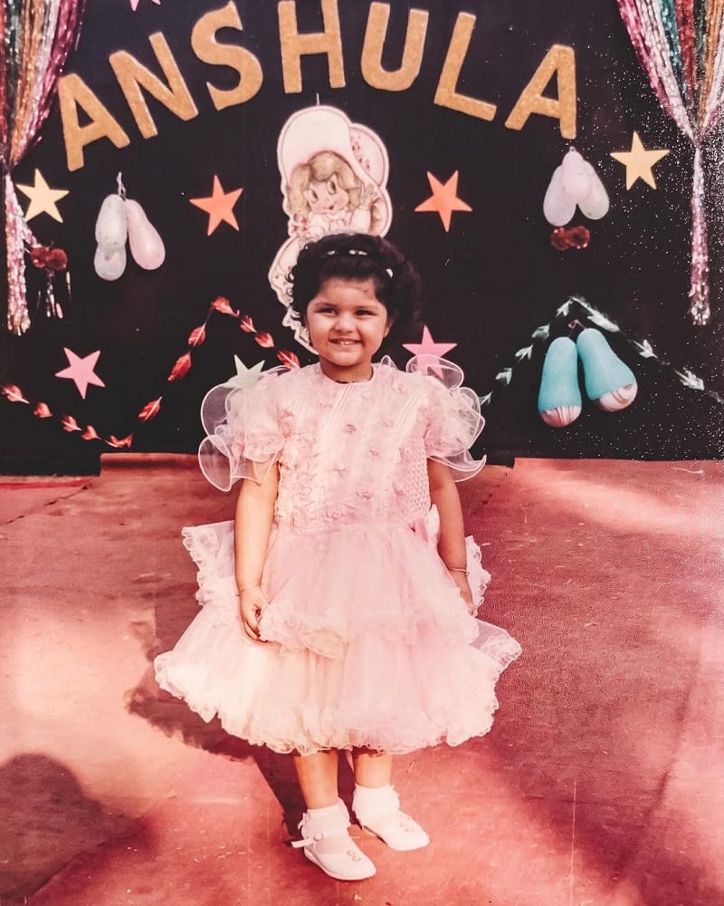 Anshula Kapoor Childhood Photo