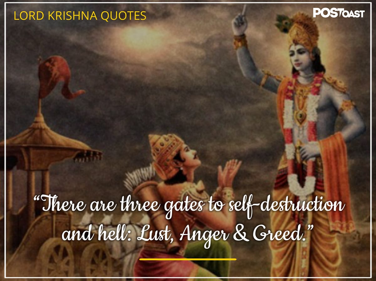 Bhagavad Gita Quotes by lord krishna