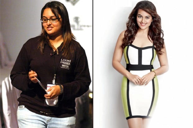 Bollywood actress weight loss- Sonakshi Sinha