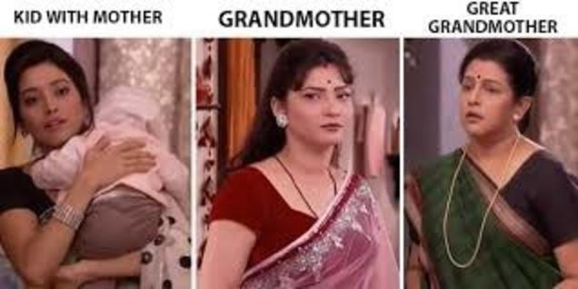 Indian Daily Soap TV Memes