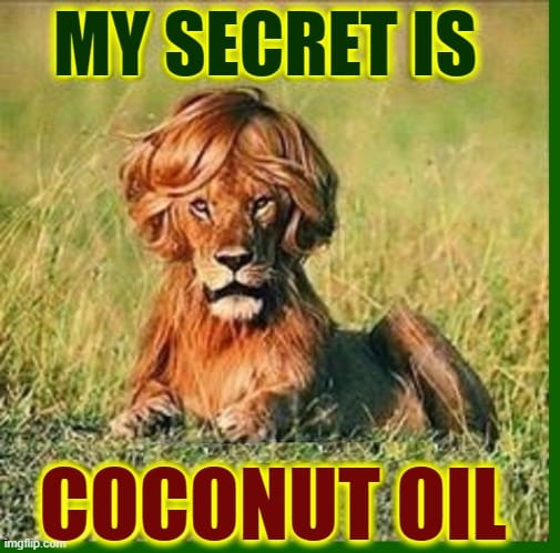Indians use coconut oil