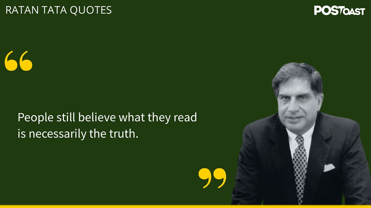 Ratan Tata quotes About money