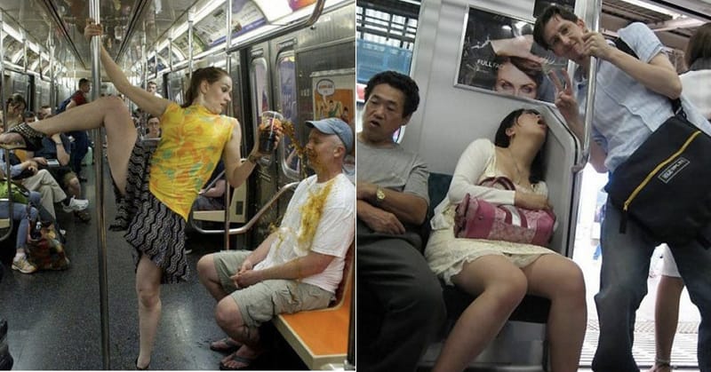 Strangest People Caught On Subway