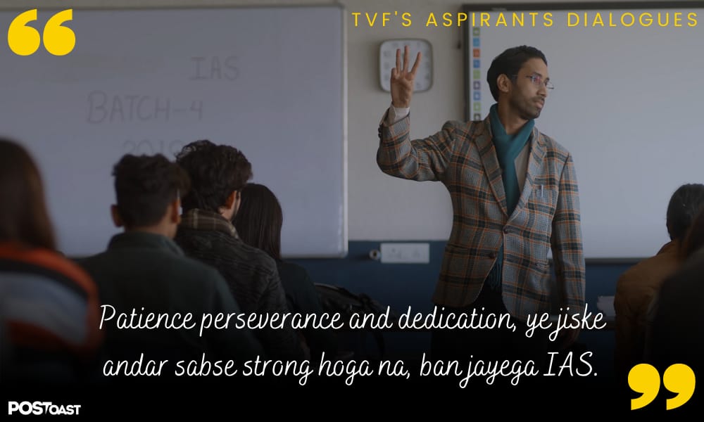 TVF's Aspirants Dialogues