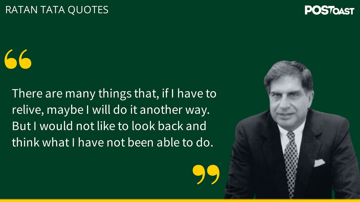 Words of Ratan Tata