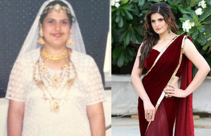 Zareen Khan from fat to fab
