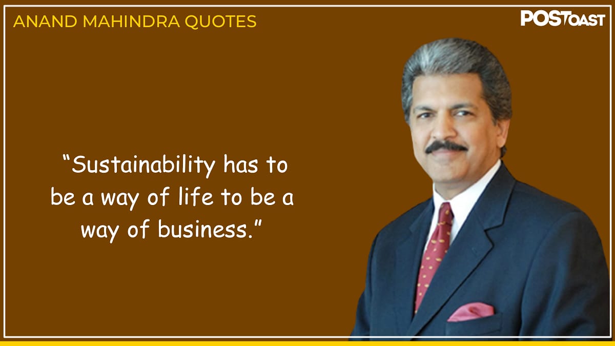 anand mahindra Business quotes