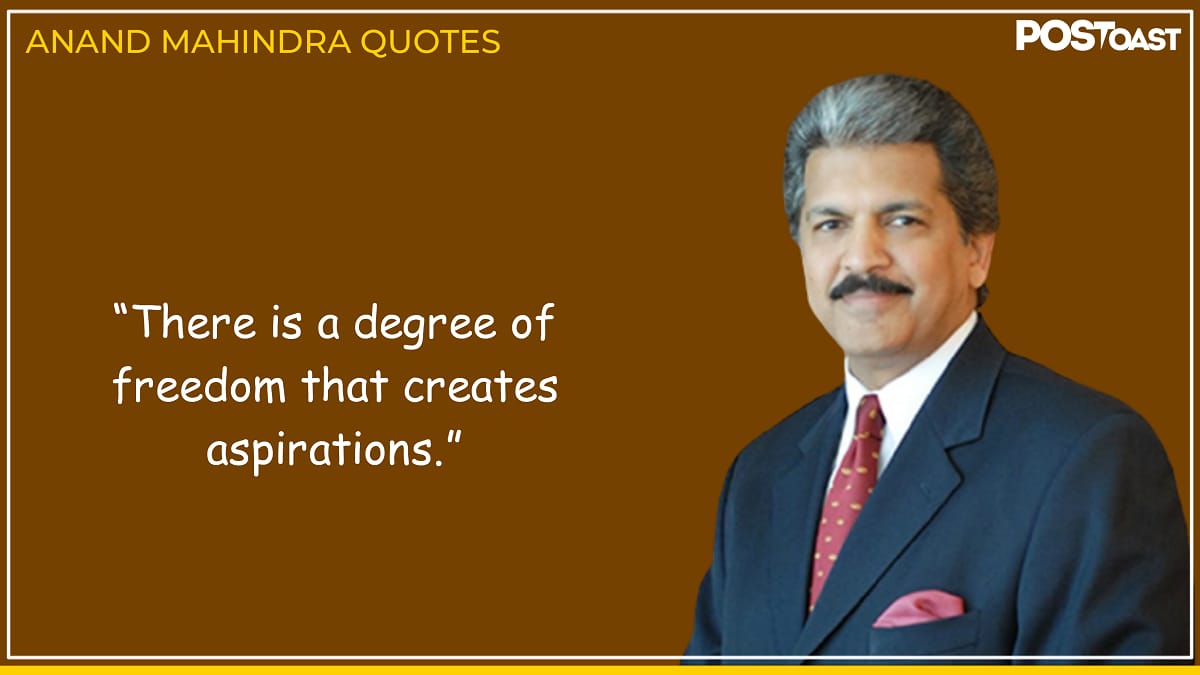 anand mahindra life quotes