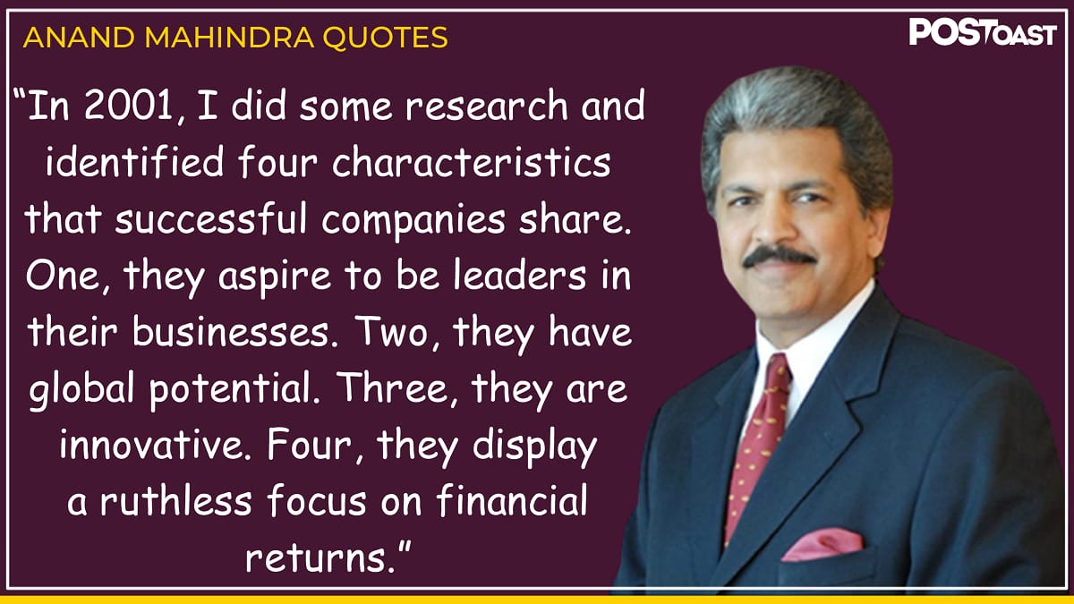 anand mahindra success quotes