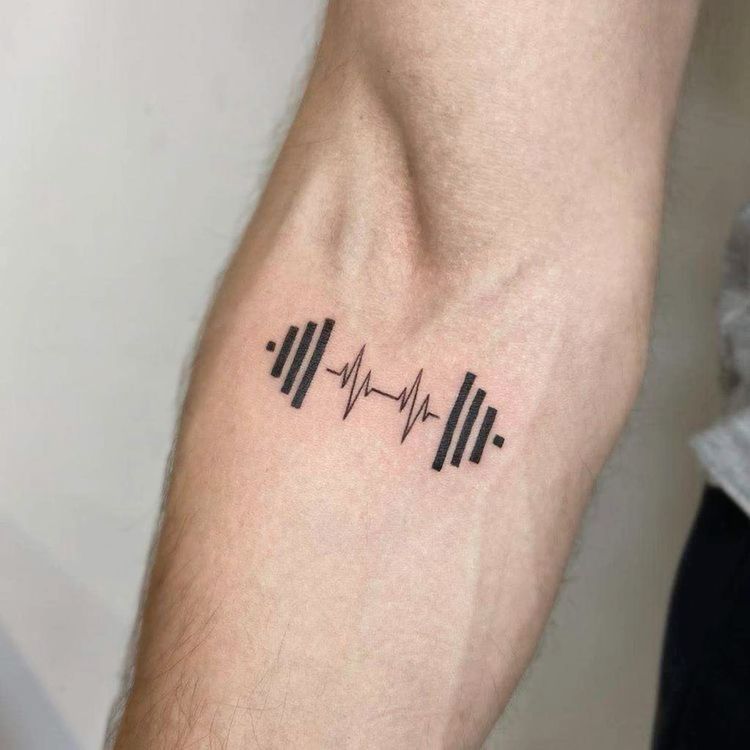 gym tattoos for men