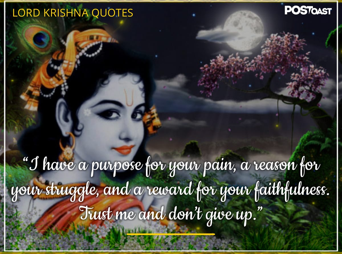 lord krishna Life quotes