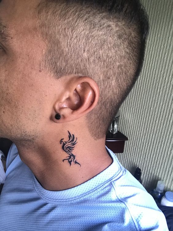 neck tattoos for men