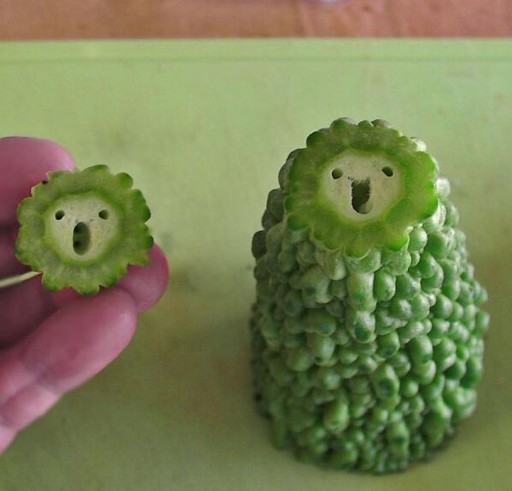 Fruits and Vegetables that looks alive