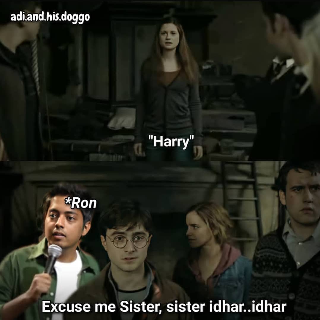Harry Potter Turned Into Desi Memes
