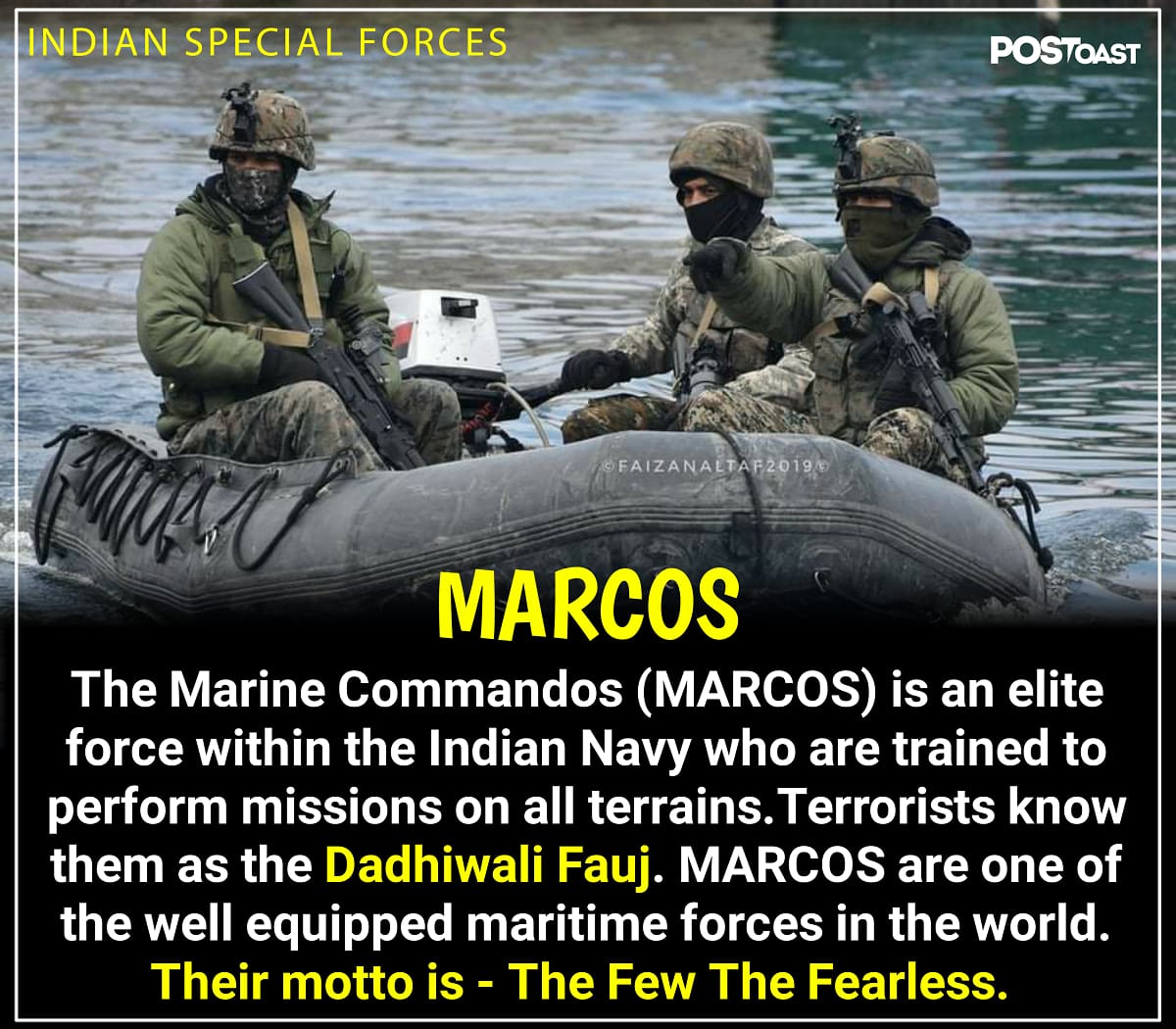 MARCOS (Marine Commandos)- Indian Special Forces