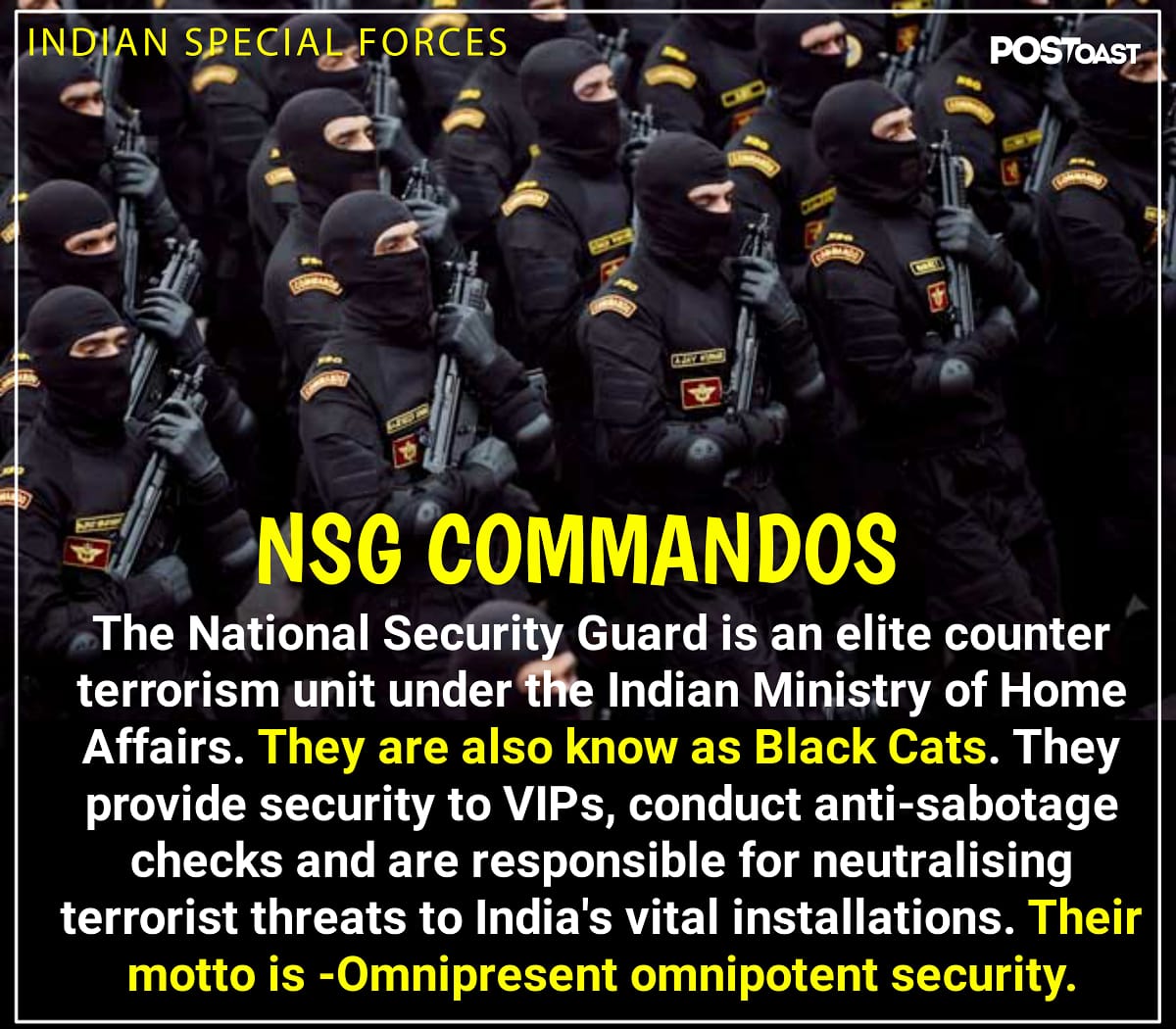 National Security Guard- Indian Special Forces