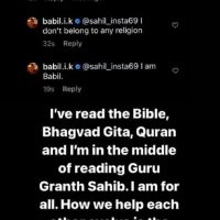 Irrfan Khan’s Son Babil reply fan