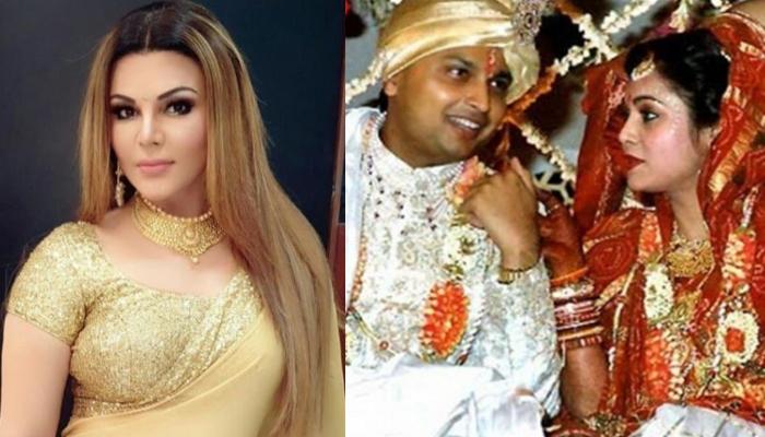 rakhi sawant at anil ambani wedding