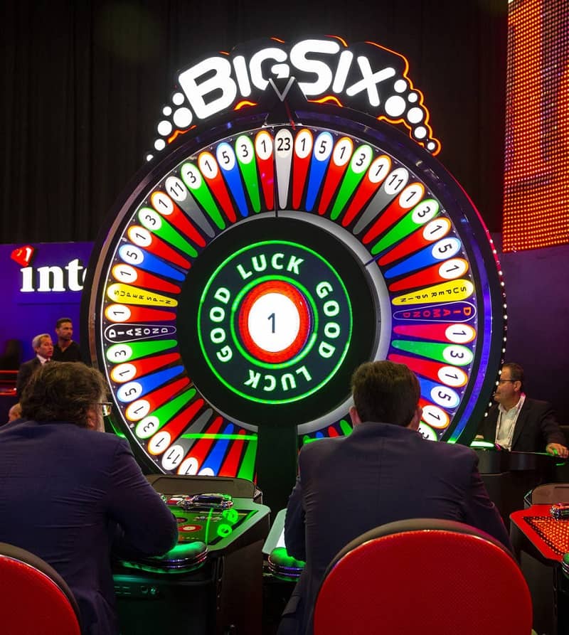 Big wheel or big six money wheel