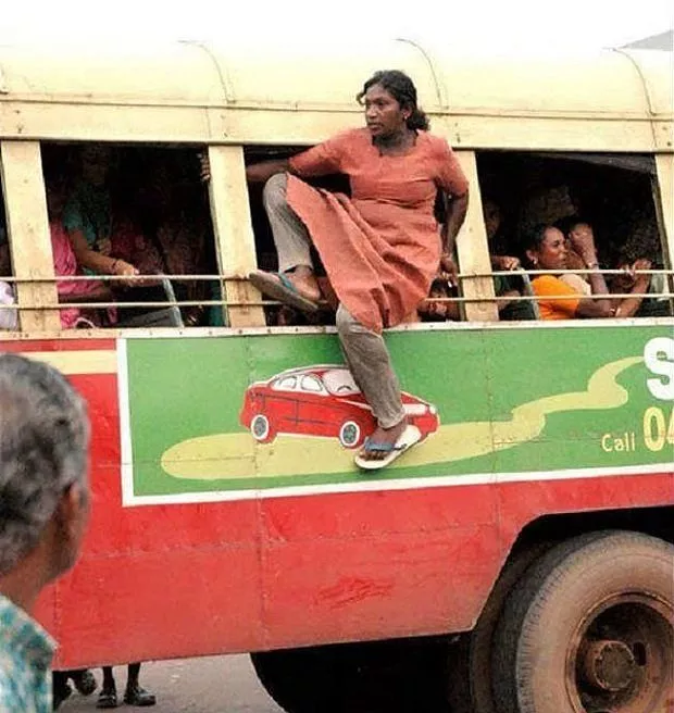 Bus stunt