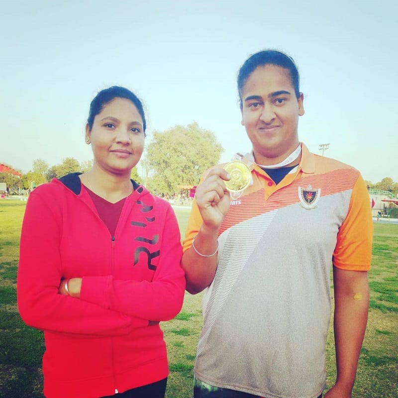 Kamalpreet Kaur coach Rakhi Tyagi