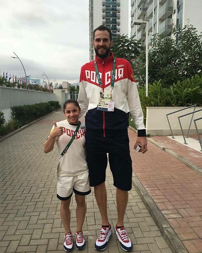 Olympians Alexander Volkov And Seda Tutkhalyan