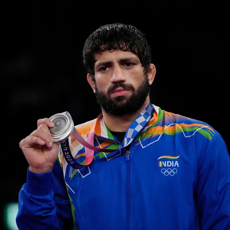 Ravi Dahiya Olympic medal