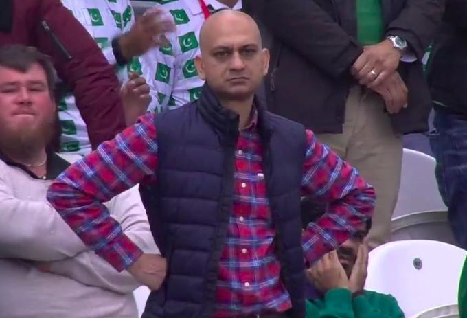 Sarim Akhtar - Cricket Bald Guy Meme