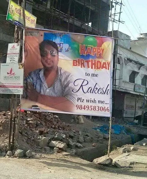 That desperate birthday guy